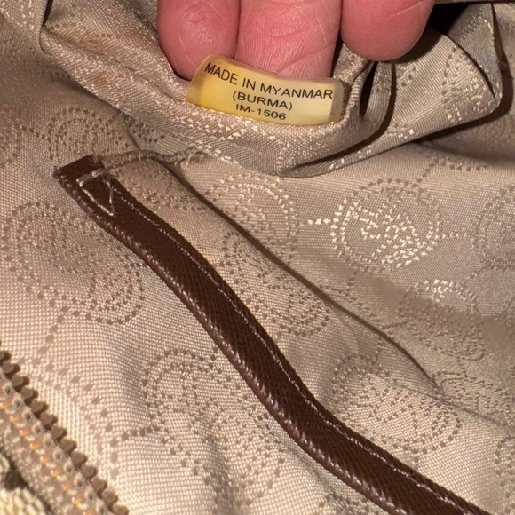 Michael Kors Brown Tote Bag. GUC - Picture 8 of 16